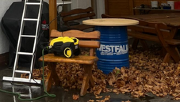 Arbeitseinsatz &quot;Herbstputz 2025&quot; im Stadion