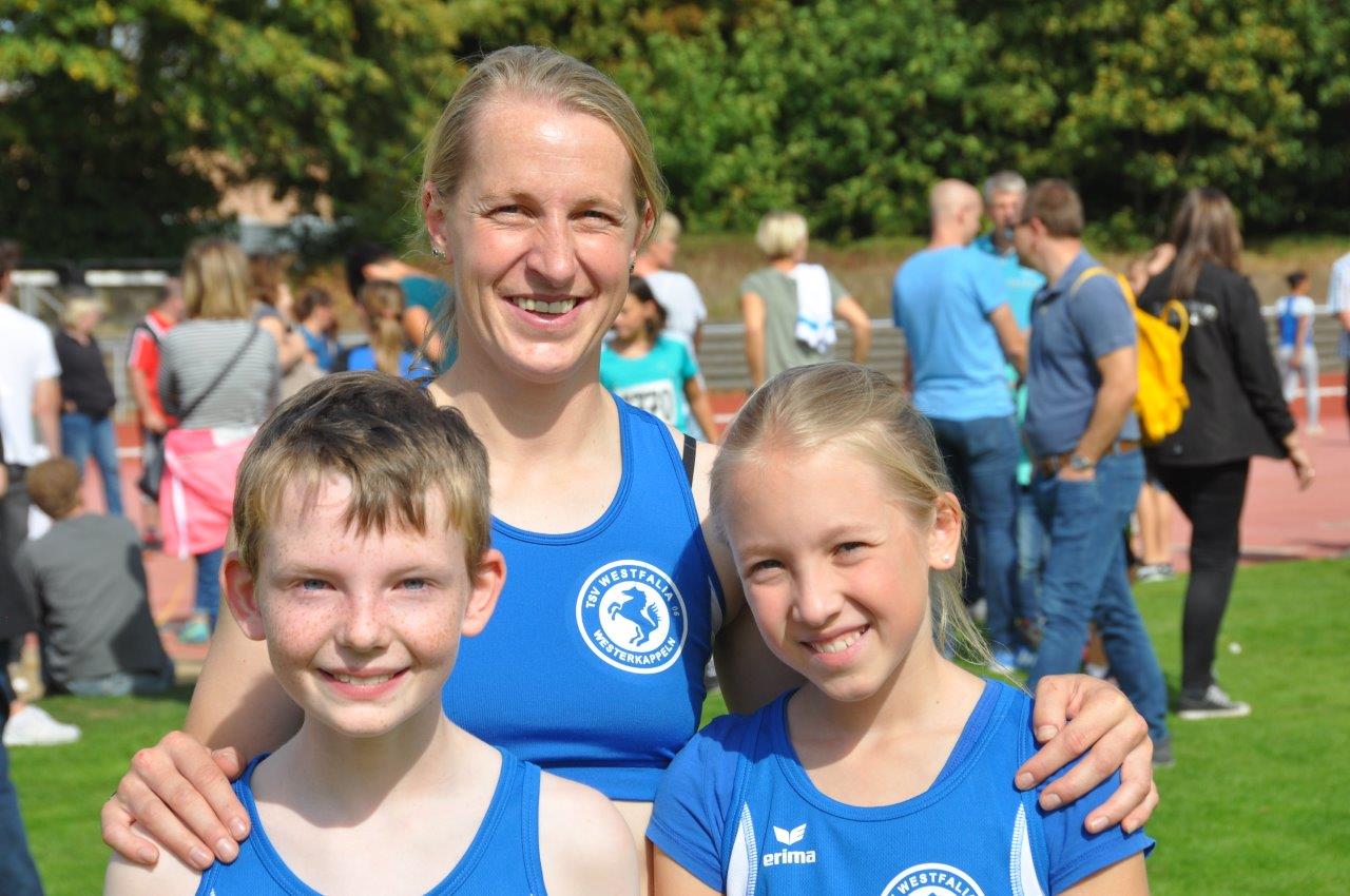 Finn Buchwald, Sabrina Wienkämper und Emma Homburg