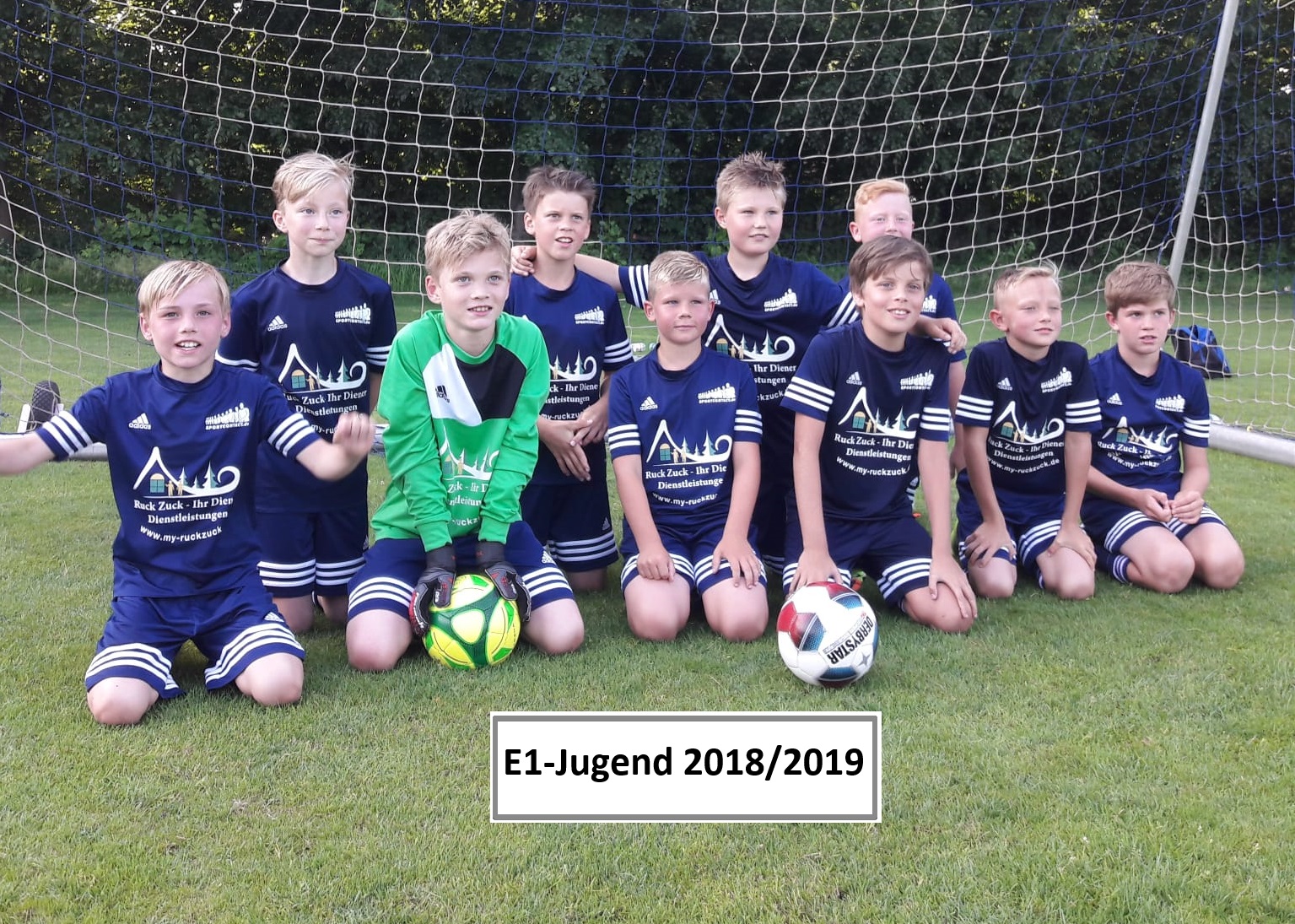 Unsere E1-Jugend 2018/2019