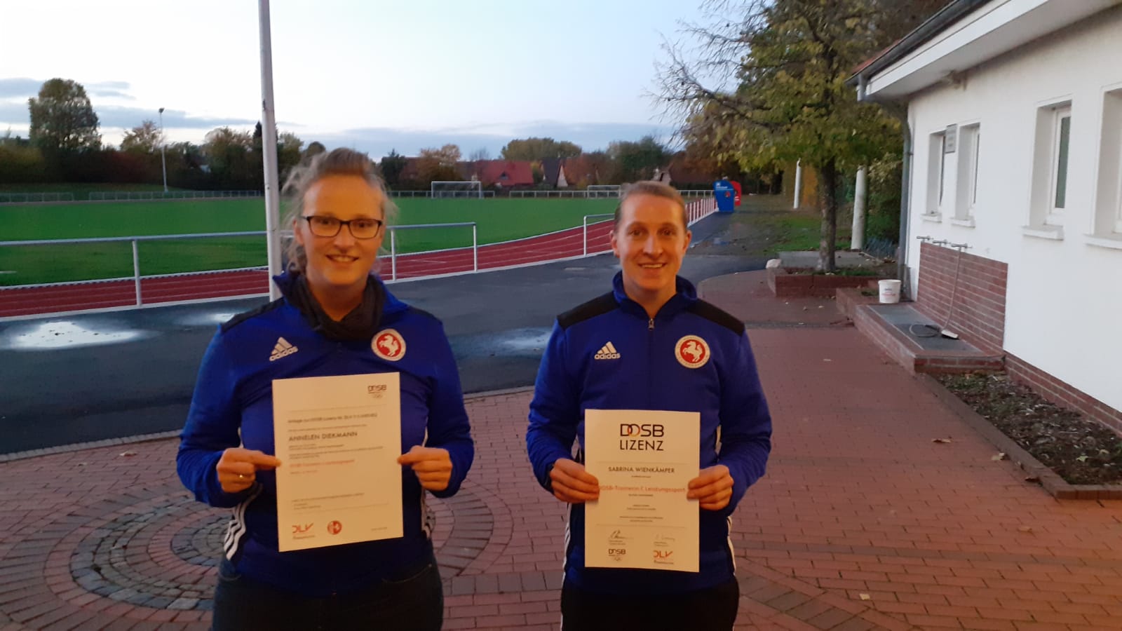 Diekmann und Wienkämper sind neue Trainerinnen (Foto Oktober 2020)